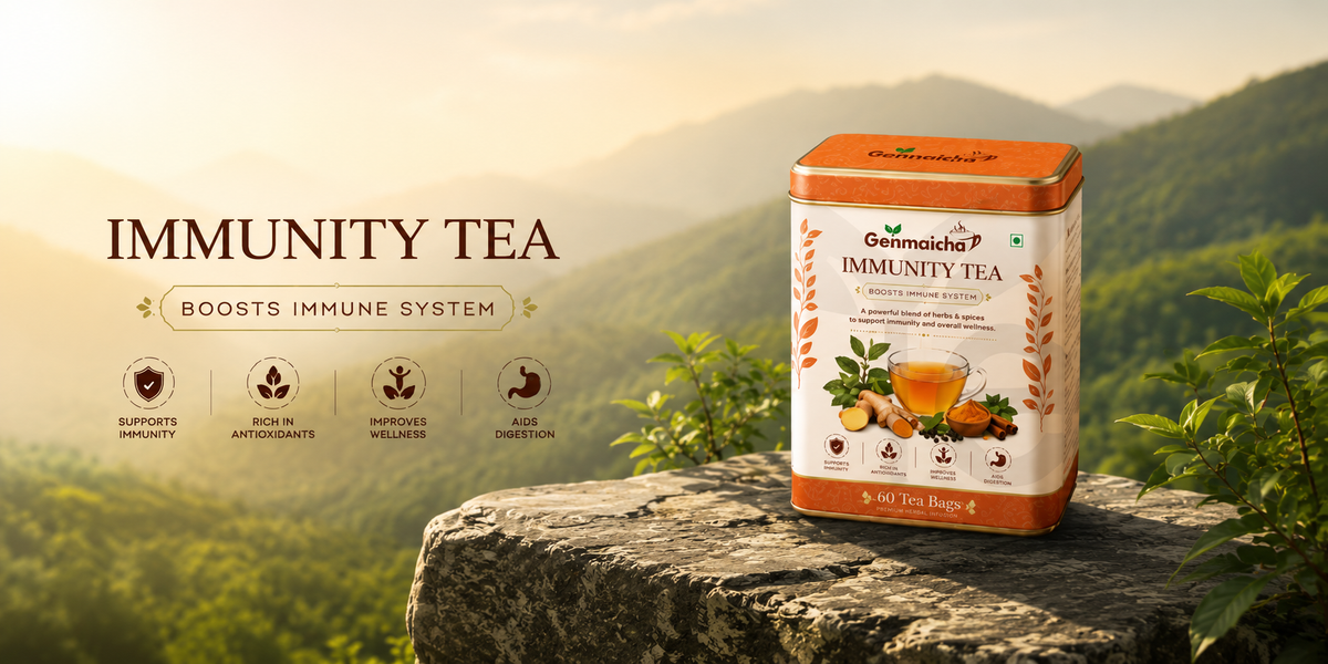 Genmaichaa Organic Herbal Wellness Tea